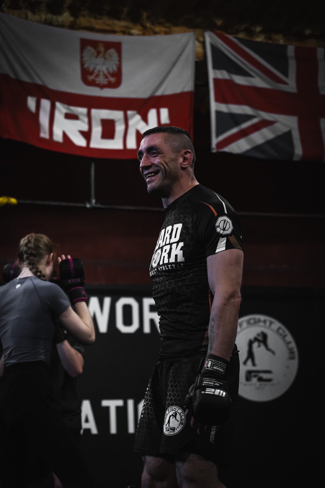 Piotr Iron Ptasinski at Iron Fight Club Worcester